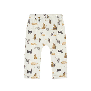 Cat Cotton Stretch Jogger Pants