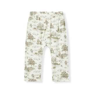 Country Toile Luxe Stretch Jogger Pants