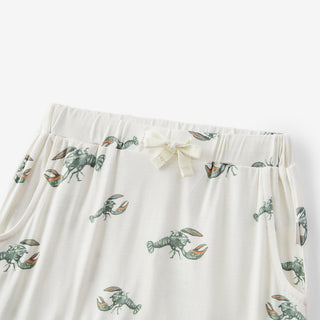 Mint Lobster Luxe Stretch Jogger Pants