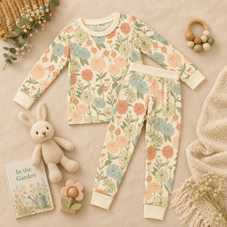 Summer Garden Bamboo Pajama
