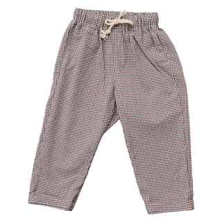 Brown Plaid Pants