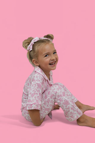 ROSEWOOD TOILE DREAM GIRL'S FLARE SET
