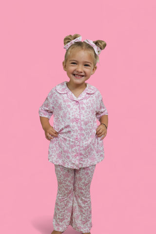 ROSEWOOD TOILE DREAM GIRL'S FLARE SET
