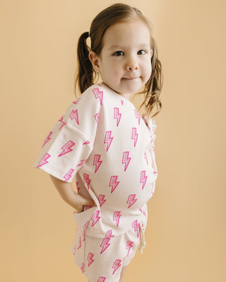 Shorts Set | Pink Bolts