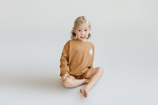 Biker Shorts Set | Brown