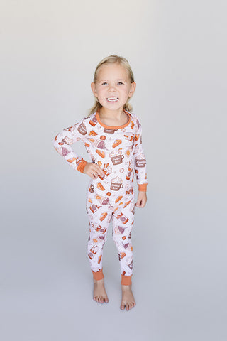 Bamboo Two Piece Set | Pumpkin Spice