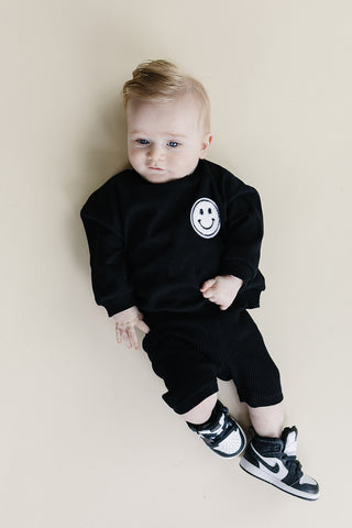 Biker Shorts Set | Black