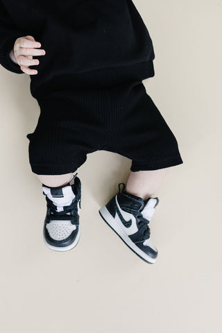 Biker Shorts Set | Black