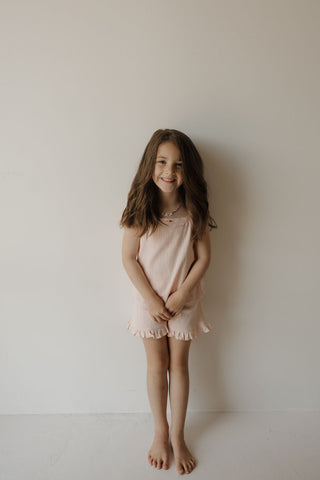 Girl's Ruffle Short Set | Ballerina