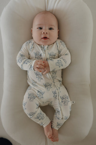 Bamboo Zip Pajamas | ff Los Angeles