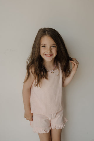 Girl's Ruffle Short Set | Ballerina