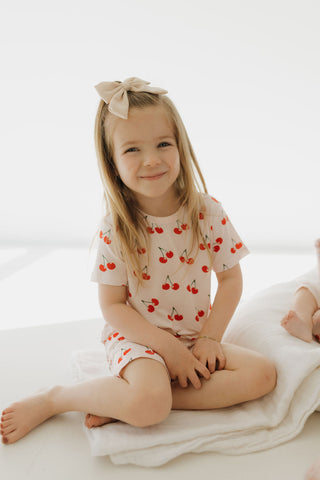 Bamboo Short Set | Cherry Orchard