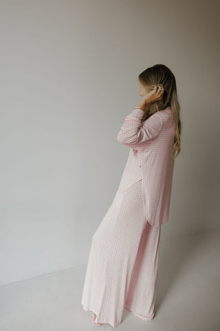 Women's Bamboo Button Up Lounge Set | Giselle