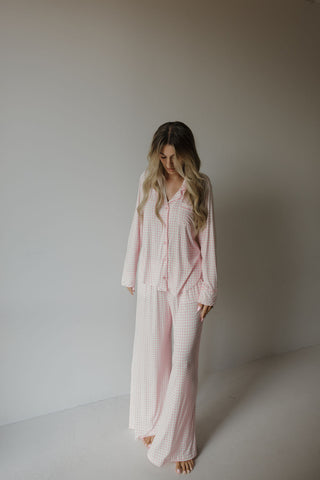 Women's Bamboo Button Up Lounge Set | Giselle