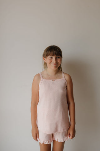 Girl's Ruffle Short Set | Ballerina