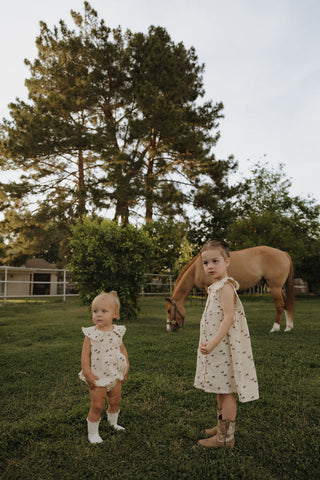 Child Muslin Dress | Wild Horses