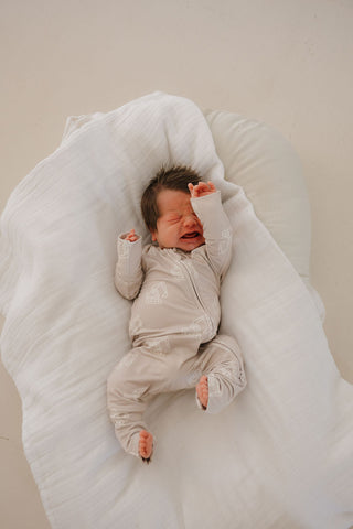 Bamboo Zip Pajamas | Excavator