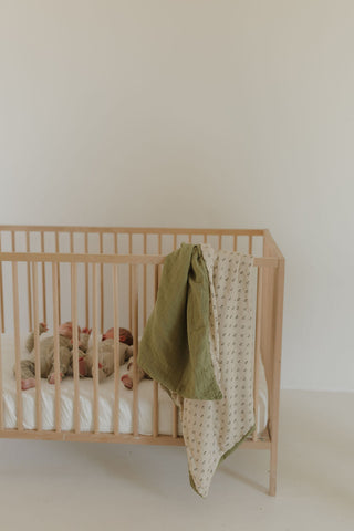 Muslin Quilt | Flora (Mis-Print Peach Tone)