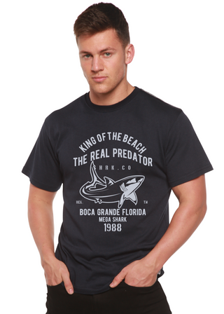Shark Real Spun Bamboo® Men's Bamboo Viscose/Organic Cotton Short Sleeve Graphic T-Shirt