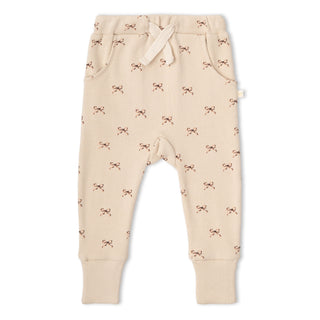 Organic Ruffle Collar Onesie & Pants Set - Tiny Bows