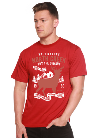 North Creek Spun Bamboo® Men's Bamboo Viscose/Organic Cotton Short Sleeve Graphic T-Shirt
