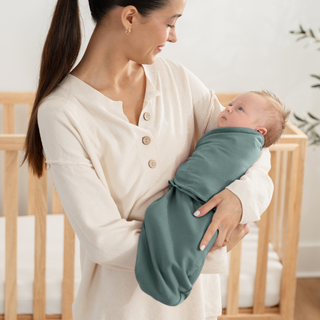 Easy Swaddle Blankets in Stone, Nomadic Blue, Azul, Pack of 3
