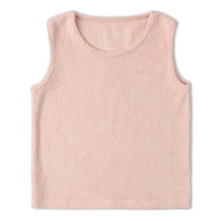 Organic Sleeveless Tee & Shorts Set - Blush