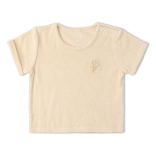 Organic Terry Tee & Shorts Set - Butter Yellow