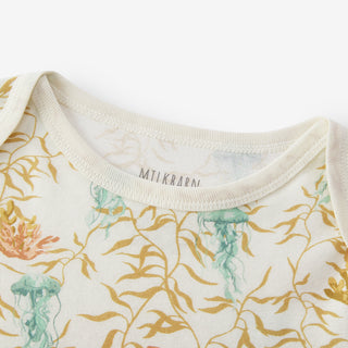 Under the Sea Organic Cotton Long Sleeve One Piece