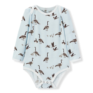 Goose Luxe Stretch Long Sleeve One Piece