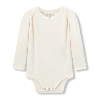 Salt Luxe Solid Long Sleeve One Piece