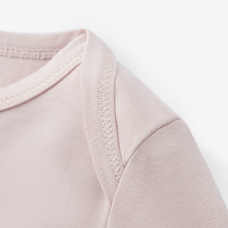 Sepia Rose Luxe Solid Long Sleeve One Piece