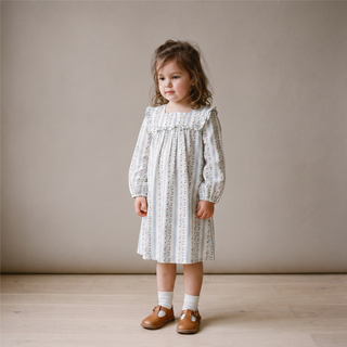 Organic Twill Dress - Vine Trail