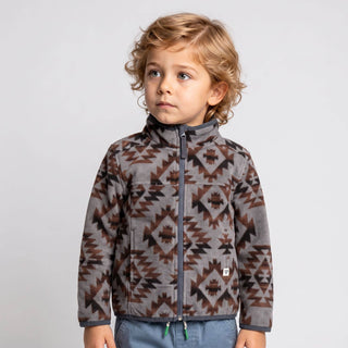 Unisex Trail Microfleece Printed Jacket - Toddler Sizing