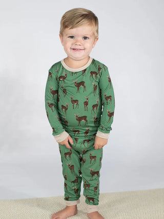 Deer Bamboo two piece set