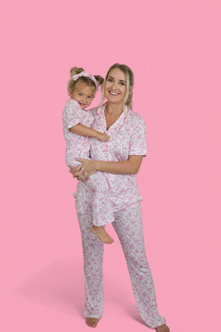 ROSEWOOD TOILE DREAM GIRL'S FLARE SET