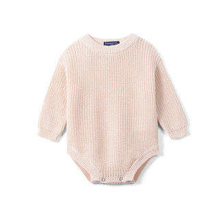 100% Cotton Classic Baby Knit Romper