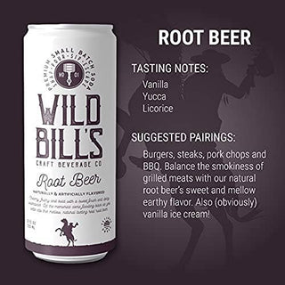 Root Beer - Premium Cane Sugar Soda Cans