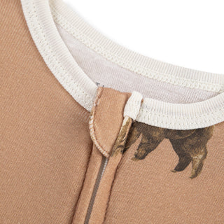Alpaca Organic Cotton Zipper Pajama
