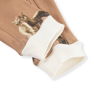 Alpaca Organic Cotton Zipper Pajama