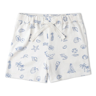 Organic Tee & Shorts Set - Coastal
