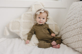 Solid Bamboo Zippy Pajamas - more colors