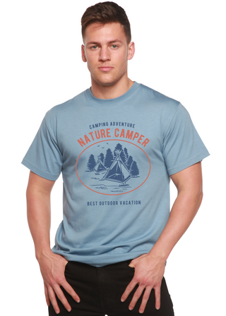 Nature Camper Spun Bamboo® Men's Bamboo Viscose/Organic Cotton Short Sleeve Graphic T-Shirt