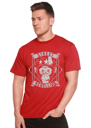 Street Men's Bamboo Viscose/Organic Cotton Short Sleeve Graphic T-Shirt