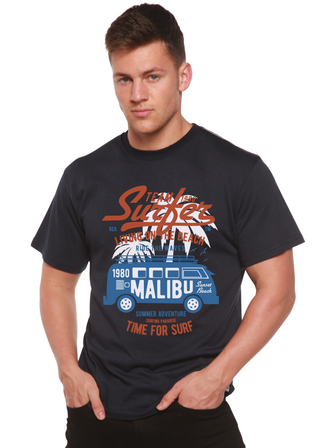 Team Surfer Spun Bamboo® Men's Bamboo Viscose/Organic Cotton Short Sleeve Graphic T-Shirt