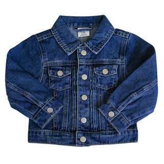 Dark Wash Denim Jean Jacket