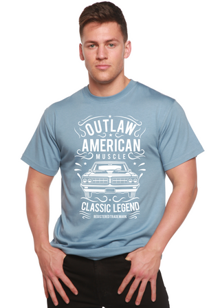 Outlaw American Muscle Spun Bamboo® Men's Bamboo Viscose/Organic Cotton Short Sleeve Graphic T-Shirt