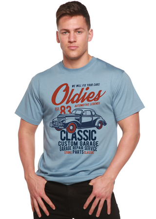 Oldies Spun Bamboo® Men's Bamboo Viscose/Organic Cotton Short Sleeve Graphic T-Shirt
