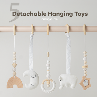 Baby Play Gym by Comfy Cubs in Blush