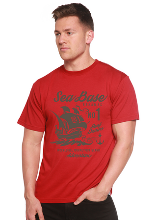 Sea Base Spun Bamboo® Men's Bamboo Viscose/Organic Cotton Short Sleeve Graphic T-Shirt